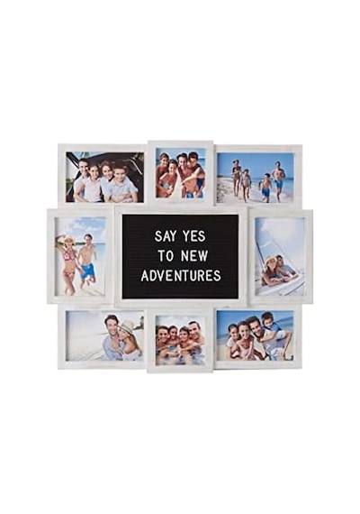 Özelleştirilebilir Mektup Panosu 8 Açılış Fotoğraf Kolajı 48 2 X 43 1 Cm Eskitilmiş Beyaz Özelleştirilebilir Mektup Panosu 8 Açılış Fotoğraf Kolajı 48 2 X 43 1 Cm Eskitilmiş Beyaz