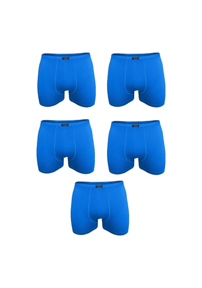 Erkek Siyah 5 Li Likralı Yumuşak Bambu Boxer 5Ant1273 001