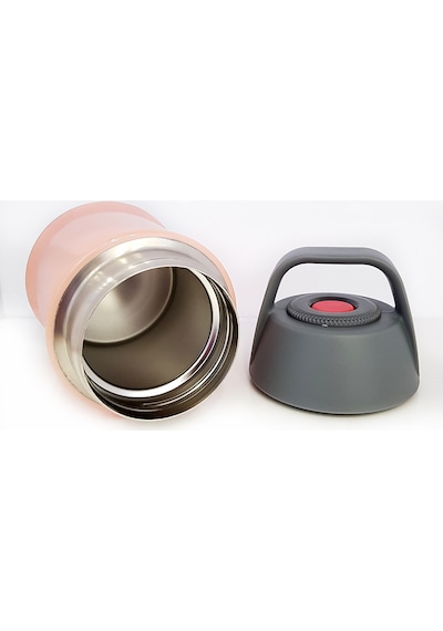 Pembe 304 Çelik 450ML Bebek Mama Saklama Termosu Mug Cin297Pm Pembe