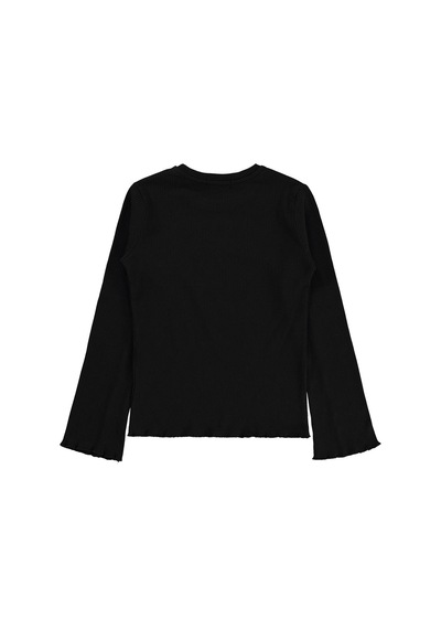 Civil Girls Yıldız Nakışlı 10-13 Yaş Sweatshirt - Siyah