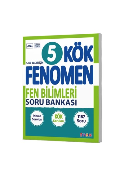 Fenomen 2025-2026 Yeni Müfredat 5 Sınıf Matematik- Fen Seti