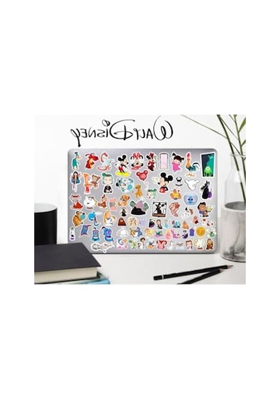 Seri 2 Telefon Ve Laptop Sticker Seti, Defter Ve Matara Etiketi Abanoz