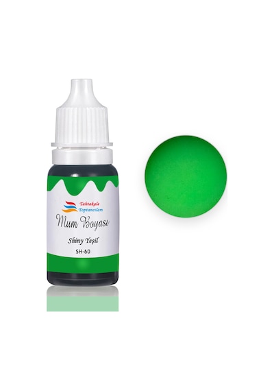 Mum Boyası Sıvı Pigment Boya 20 Ml Shiny Yeşil - Sh60