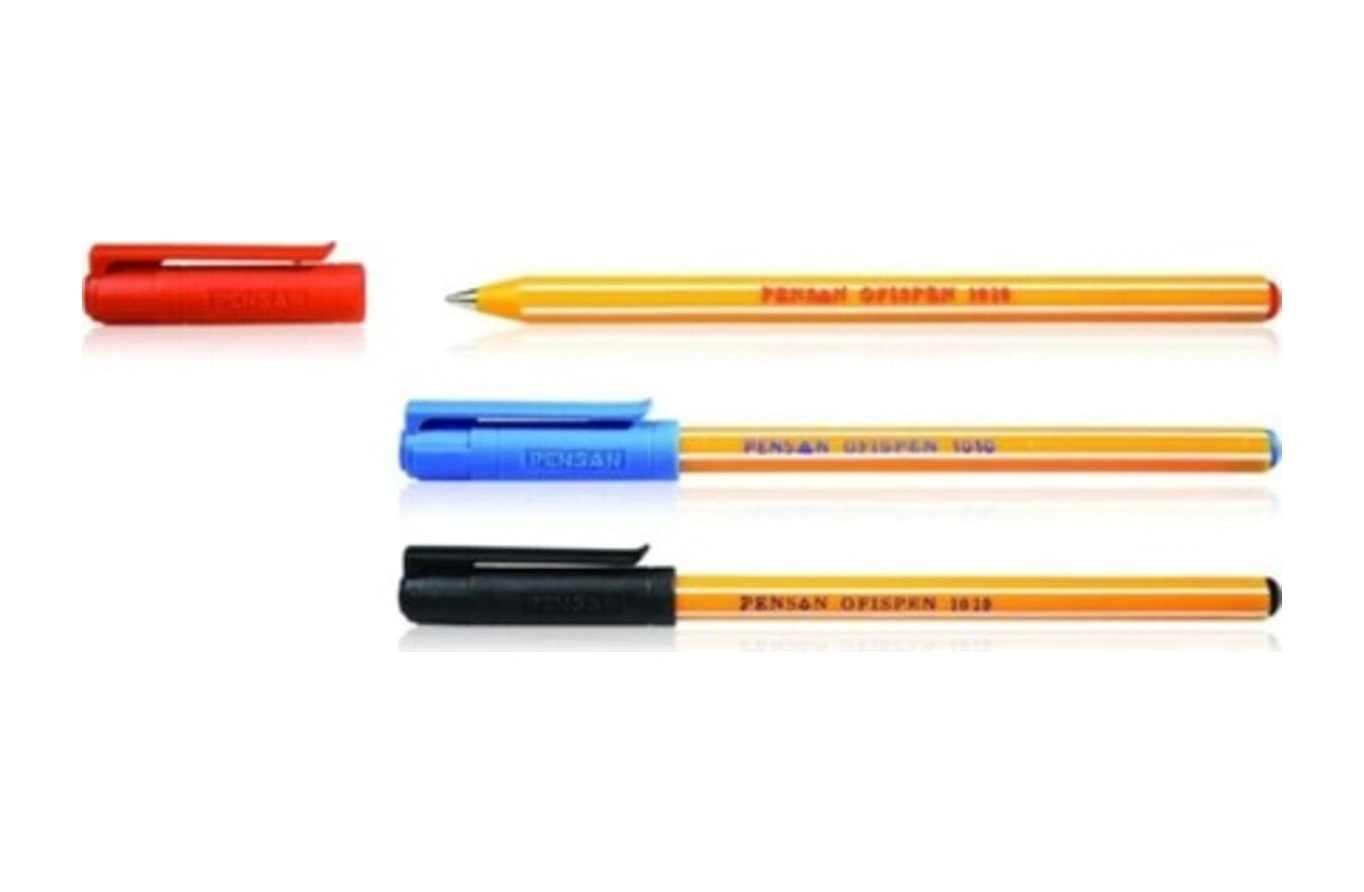 Offıcepen 1010 Tükenmez Kalem Mavi 60'li 1 Mm Nocolor-c1f3ef17