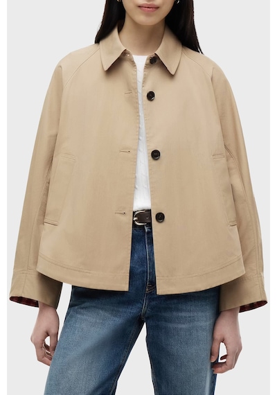 Tommy Hilfiger Logolu Su İtici Regular Fit Ceket Kadın Mont Ww0ww49844 Aeh Camel