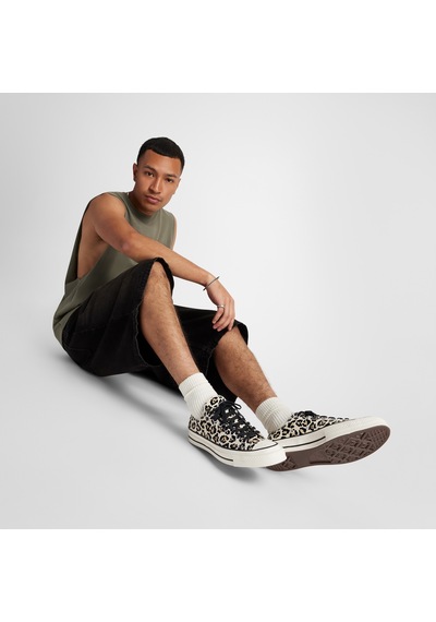 Converse Chuck 70 Glow In The Dark Leopard Print Kadın Krem Sneakera15033c