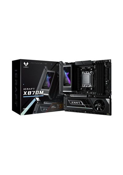 Maxsun Icraft X870m Am5 Ddr5 8400 Mhz M2.hdmı Wıfı7 Matx Amd Anakart