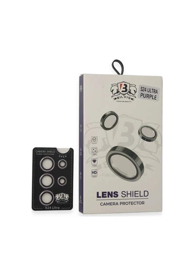 Samsung Galaxy S24 Ultra Bilvis Titan Kamera Lens - Derin Mor Belirtilmemiş