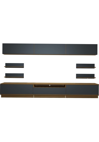 Decoraktiv Trendstyle 8ys Mdf Tv Ünitesi Tv Sehpası Pera - Antrasit