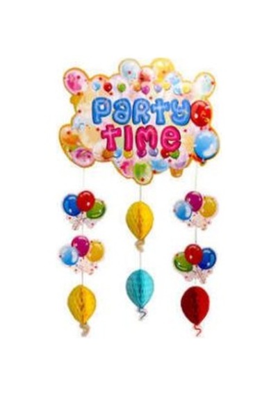 Süs Partı Tıme Seti 1 Paket