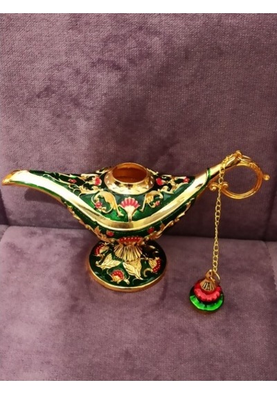Alaaddin Alsihirli Lambası Biblo Alaaddin Yeşil Lamba