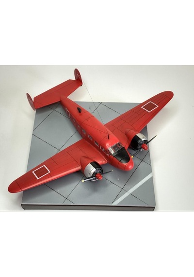 Beechcraft D-18s Yolcu-yük Uçağı Pm Model Demonte Plastik Uçak Maket Kiti