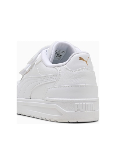 Puma Shuffle Downtown Lo V Çocuk Beyaz Sneaker Beyaz