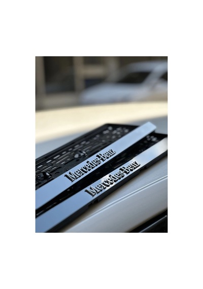 5d Ultra Parlak Kabartma Mercedes Benz Uyumlu Takmatik Pleksi Plakalık - 579958100
