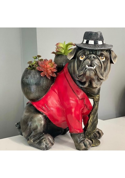 By Ari Şapkalı Bulldog Saksı Bd158-1 Diğer