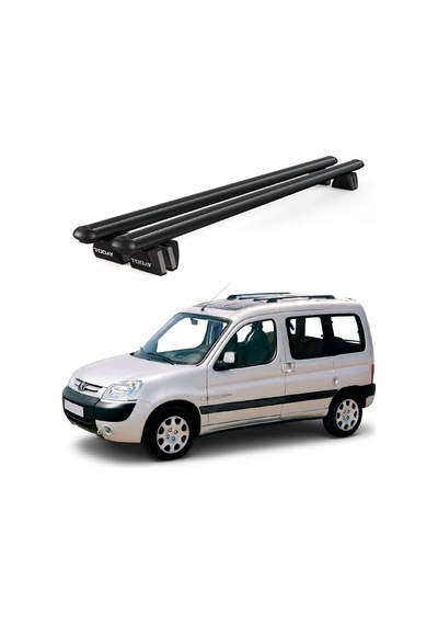 Pençe Peugeot Partner 1996-2002 Uyumlu Siyah Ara Atkı 109cm Port Bagaj Tavan Barı