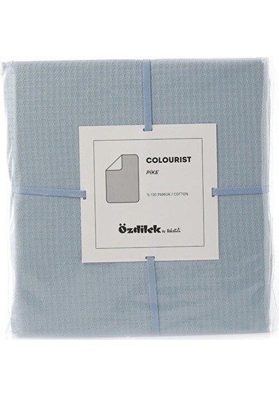 Özdilek Colourist Çift Kişilik Pike 220849 Açık Mavi