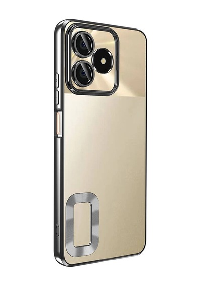 Realme C53 Kılıf Kamera Korumalı Logo Gösteren Zore Omega Kapak Çok Renkli