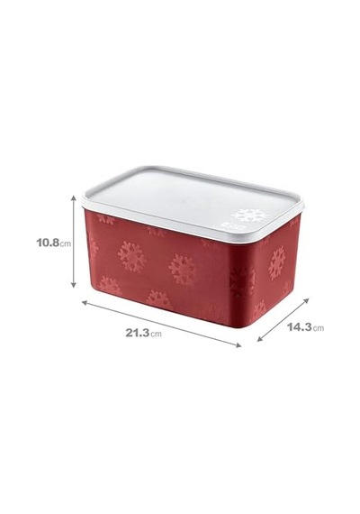 4'lü Set No Frost Saklama Kabı Carmen 2600 Ml