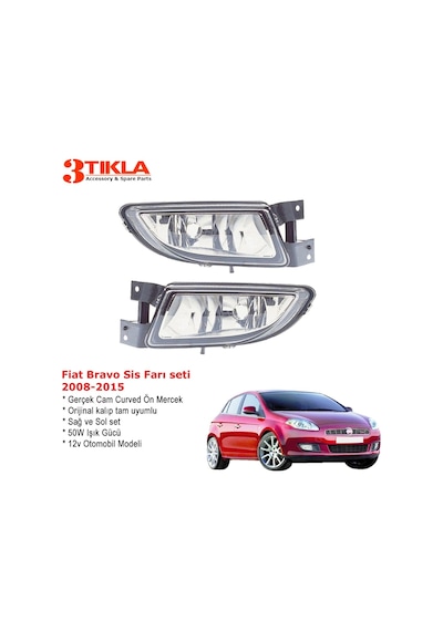 Fiat Bravo 2013 Sis Farı Takımı