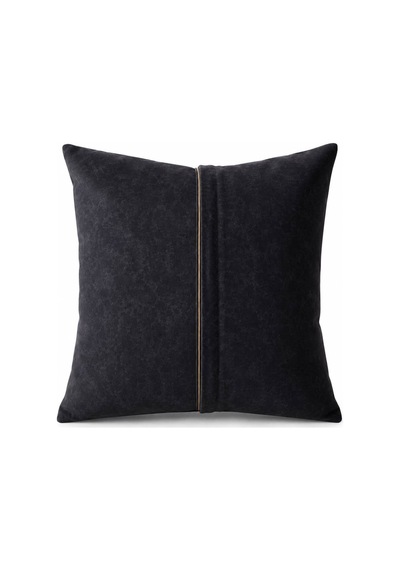 Black Jag Serisi Kırlent Kılıfı Twill Kumaş Gizli Fermuar 43x43 Cm Y1 - 916478677 Y1