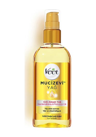 Veet Mucizevi Yağ 100 Ml - Çok Amaçlı Nemlendirici 3 Adet