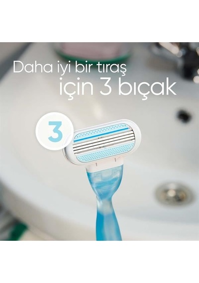 Gillette Venus Smooth Kadın Tıraş Bıçağı 2'li