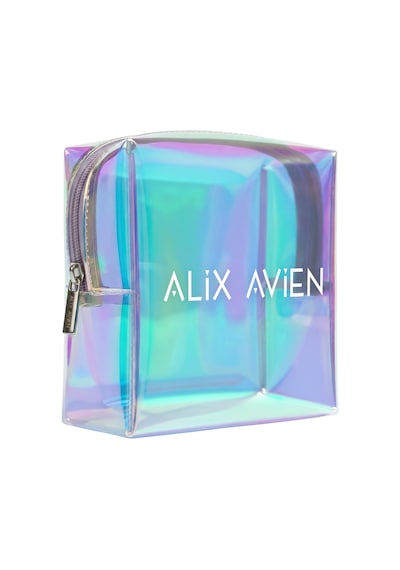 Kare Hologramlı Makyaj Çantası - Square Cosmetic Bag