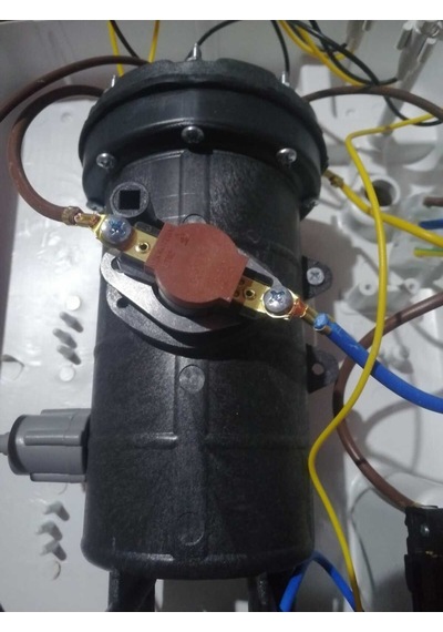 Bakır Rezistanslı Elektrikli Şofben Aydın Derya Sigorta Ve Kutus Dahil Paket Beyaz