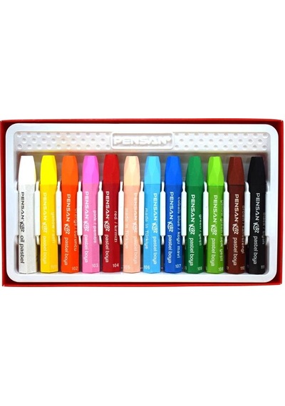 Pensan Pastel Boya Kıdz 12 Renk 98060Pb1
