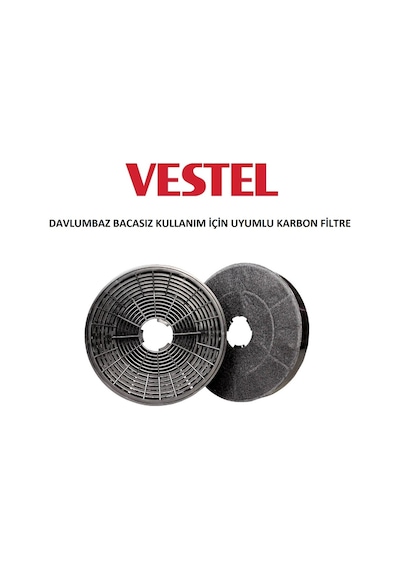 Vestel Uyumlu Ad-6001 X Davlumbaz Karbon Filtre - 441078759