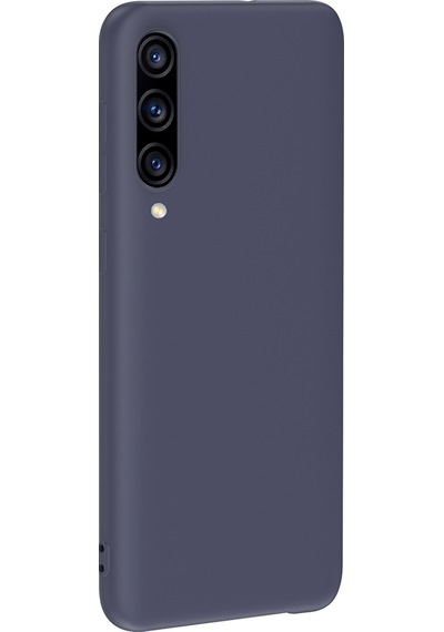 Zore Samsung Uyumlu Galaxy A30s Kılıf Zore Premier Silikon Kapak - Lacivert