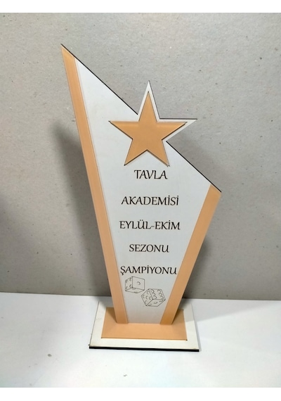 Mrchediyesepeti Turuva Tavla, Satranç,futbol, Voleybol, Basketbol Plaketi Altın - Beyaz