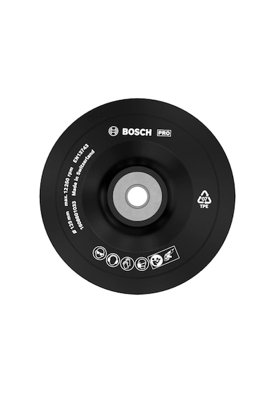 Professional Zımpara Diski 125 Mm, 1 Adet