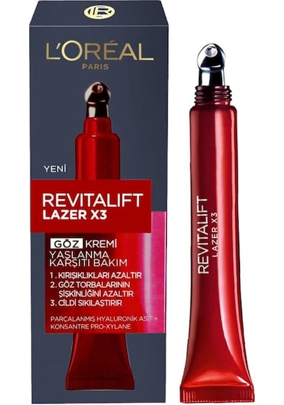 L'Oreal Paris Revitalift Lazer X3  Bakım Göz Kremi 15 ML