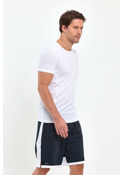 Adams File Şeritli Polyester Erkek Spor Şort 001 Adams File Şeritli Polyester Erkek Spor Şort 001