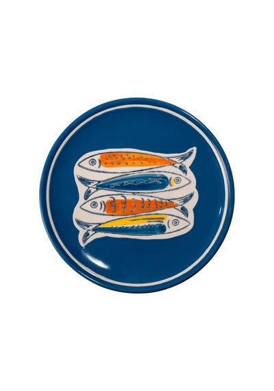 Pasabahce Sardines Seramik Pasta Tabağı - 1 Adet Cok Renkli