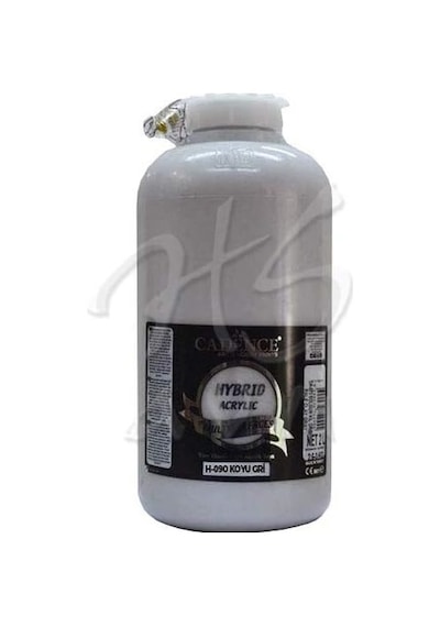Hybrid Multisurface Akrilik Boya 2 Litre H-090 Koyu Gri Tek Renk
