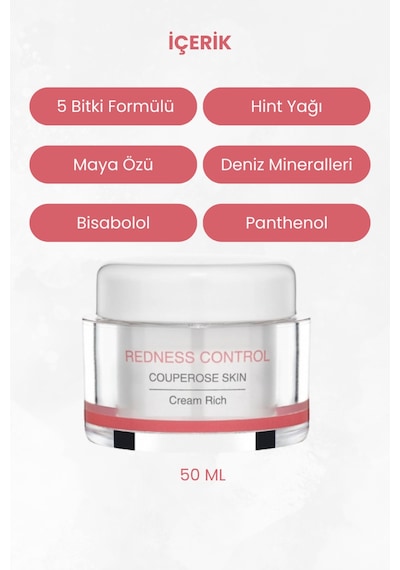 Redness Control - Kızarık Cilt Yoğun Nemlendirici Rich Krem - 56833375