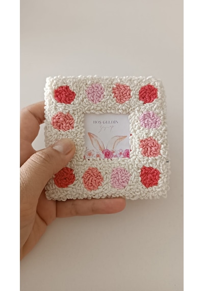 Punch Magnet Çerçeve Pembe 10'lu