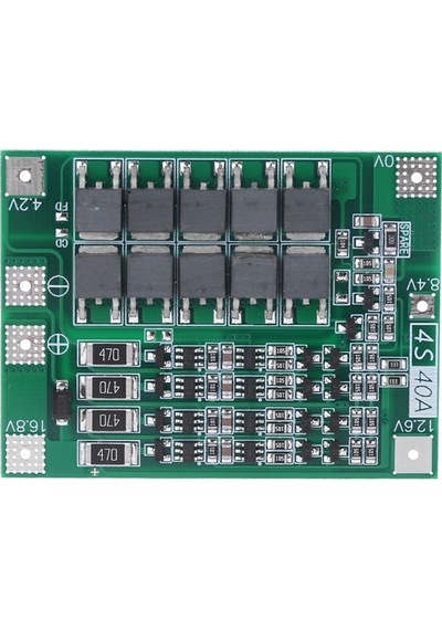 4S 40A Standart Versiyon 18650 Bms Lityum Pil Şarj Koruma  Devresi