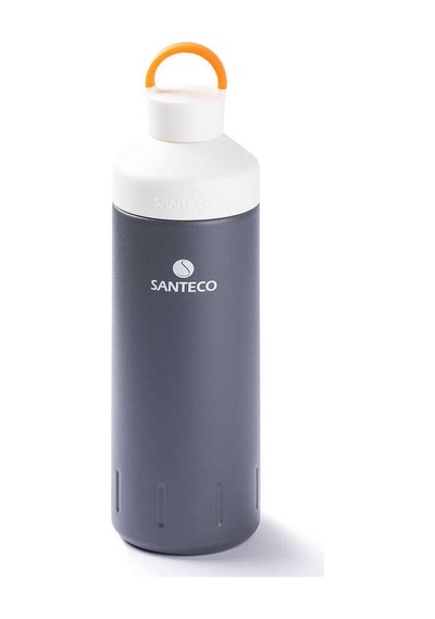 Tantitoni Gri Paslanmaz Çelik Su Şişesi 590ml