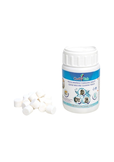 Coffytab A001-1 Kahve Makinesi Temizleme Tableti, 1 Gr, 100 Tablet Beyaz
