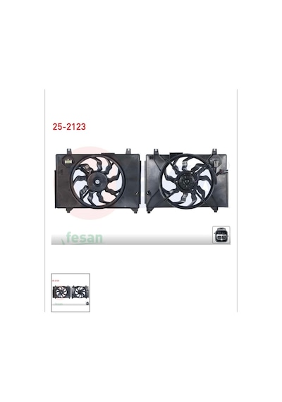 Hyundaı Accent Era 1.5crdi 2006-2012 Rezistanslı Davlumbazlı Su Radyatörü Fan Motoru