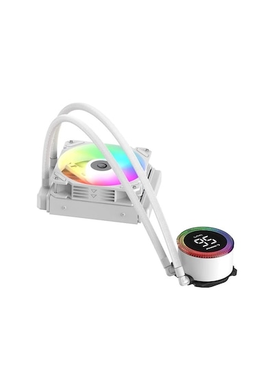 Rampage 120mm Helıos C13 Rgb Am5-1700p Sıvı Soğutmalı İşlemci Fanı Beyaz
