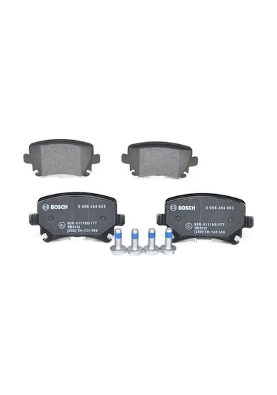 Vw Passat B7 Arka Fren Balatasi 2011-2014 Bosch 0986494053