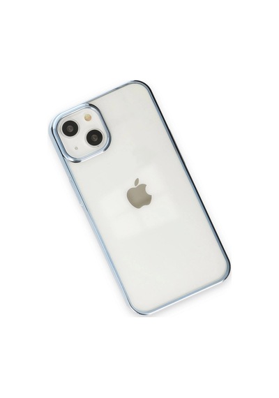 Apple iPhone Uyumlu,  14 Plus Kılıf Element Silikon - Sky Blue