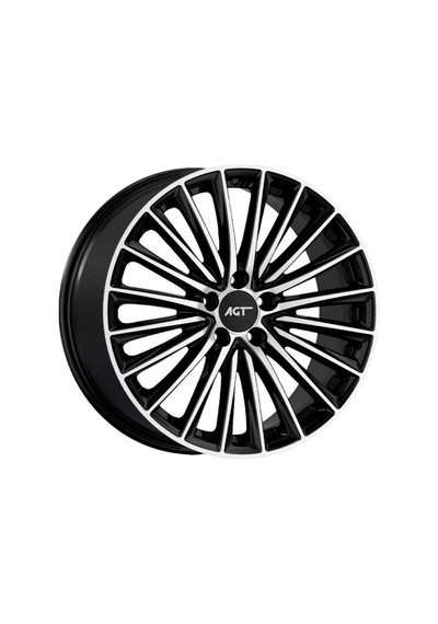 Agt Wheels 18 İnç 5x112 Et42 Parlak Siyah Jant Takımı J-6242