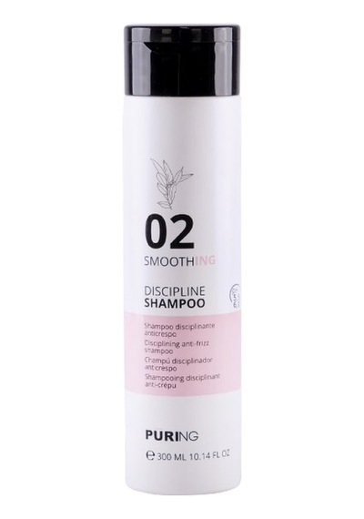 Purıng 02 Smoothing Kabaran Saçlar İçin Keratin Ve Zeytinyağlı Elektriklenme Karşıtı Şampuan 300ml Kıvırcık / Dalgalı