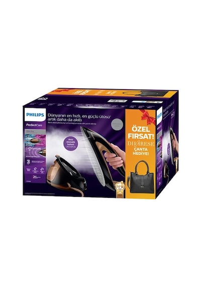Philips PerfectCare Elite Plus GC9682/80 Buhar Kazanlı Ütü + Anne